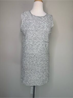 Sparkle Knit Sleeveless Mini Dress Office Brunch Quiet Lux Size Small